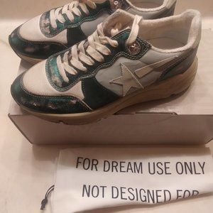 Golden Goose Women's Running Shoe Spezzata Sneakers Multicolored. Size 39. New.